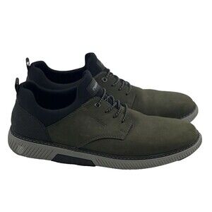 Rieker Stan 60 Slip On Sneaker Green Suede Moor Schwartz Lightweight Men 46 12